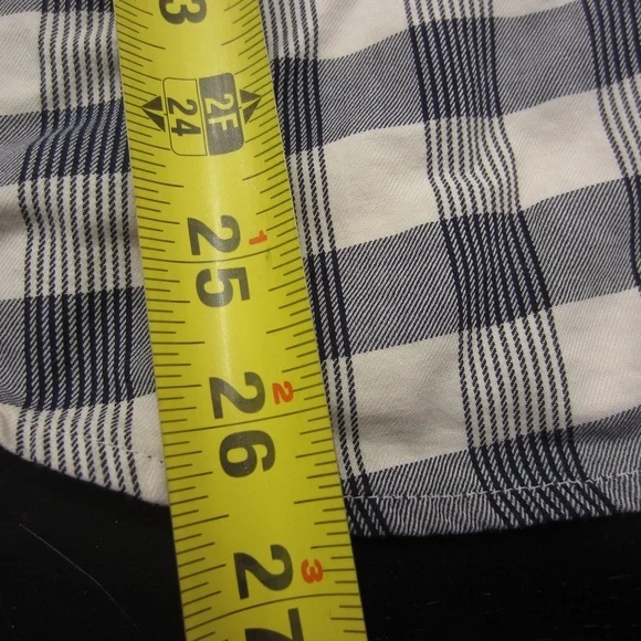 Patagonia Shirt Mens M Grey/white Plaid Pockets Button Up Cotton hiking outdoor - Picture 9 of 14